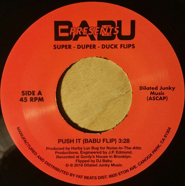 DJ BABU - SUPER DUPER DUCK FLIPS VLO. 1