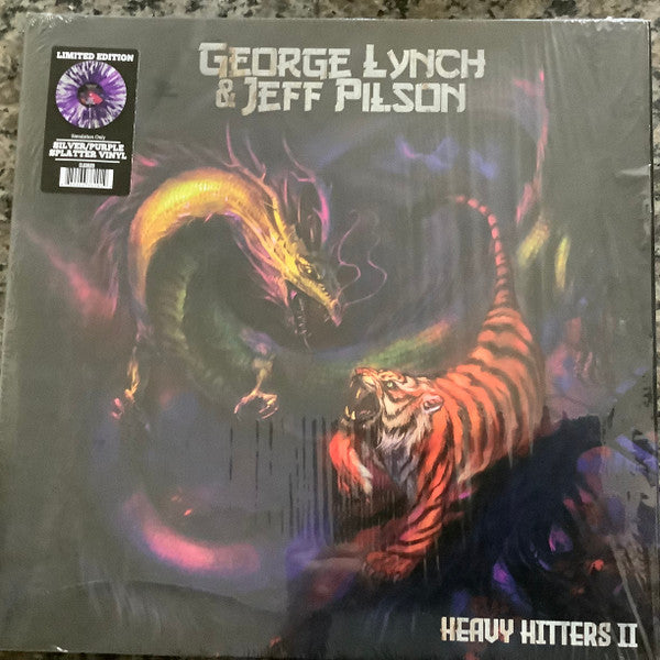 LYNCH,GEORGE; JEFF PILSON - HEAVY HITTERS II (SILVER/PURPLE SPLATTER VINYL)