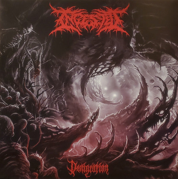 INGESTED - DENIGRATION (ELECTRIC BLUE SMOKE VINYL)