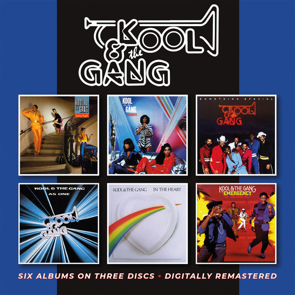 KOOL & THE GANG - LADIES NIGHT / CELEBRATE / SOMETHING SPECIAL / AS ONE / IN THE HEART / EMERGENCY