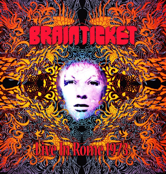 BRAINTICKET - LIVE IN ROME 1973 (RED/YELLOW SPLATTER VINYL)