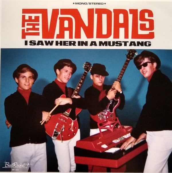 VANDALS - I SAW HER IN A MUSTANG (BLUE VINYL)