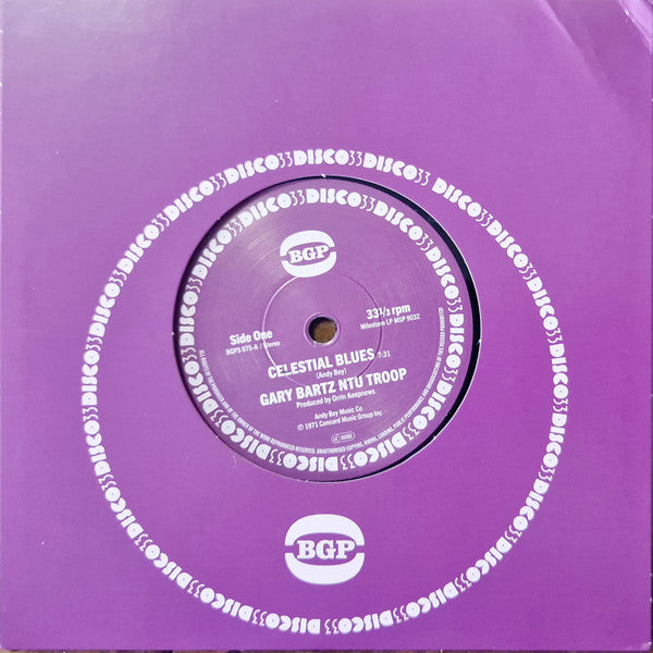 GARY BARTZ NTU TROOP; GARY BARTZ - CELESTIAL BLUES/GENTLE SMILES