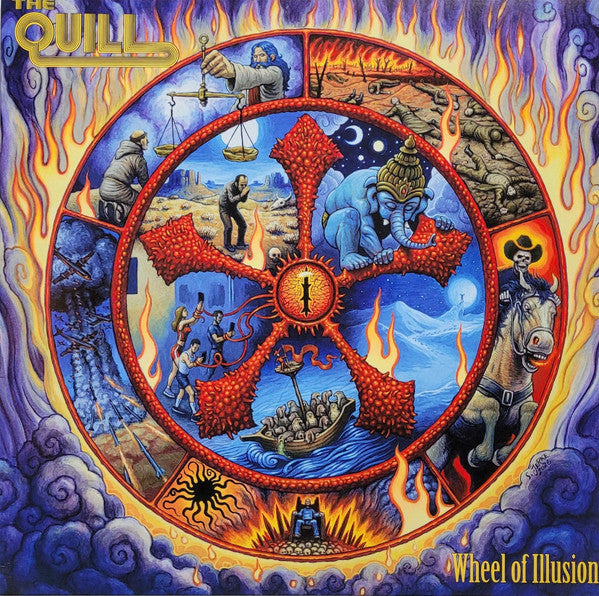 QUILL - WHEEL OF ILLUSION (COLOURED VINYL)