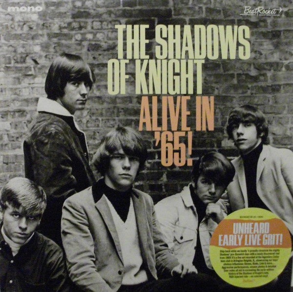 SHADOWS OF KNIGHT - ALIVE IN 65! (GOLD VINYL)