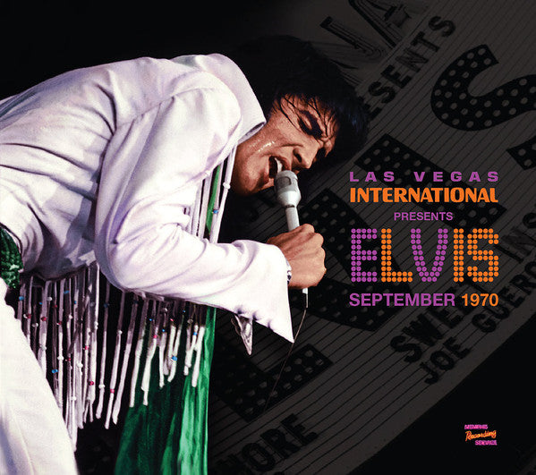 PRESLEY,ELVIS - LAS VEGAS INTERNATIONAL PRESENTS ELVIS - SEPTEMBER 1970