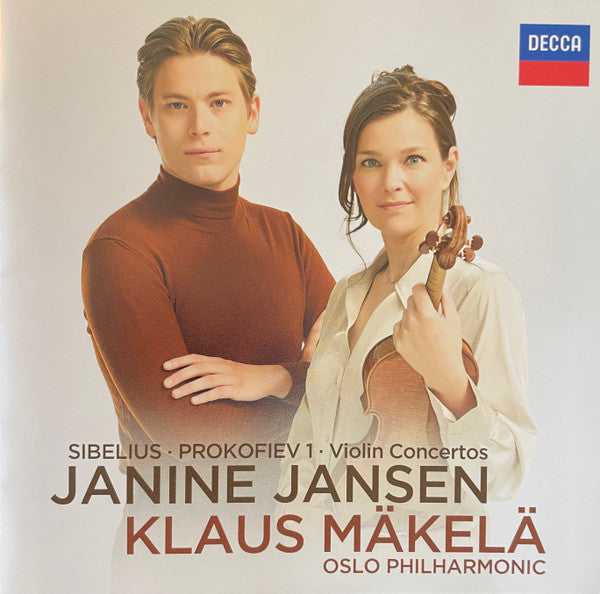 JANSEN,JANINE; KLAUS MAKELA; OSLO PHILHARMONIC - SIBELIUS: VIOLIN CONCERTO; PROKOFIEV: VIOLIN CONCERTO NO. 1