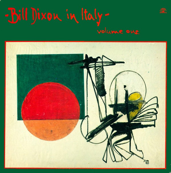 DIXON,BILL - IN ITALY - VOLUME ONE
