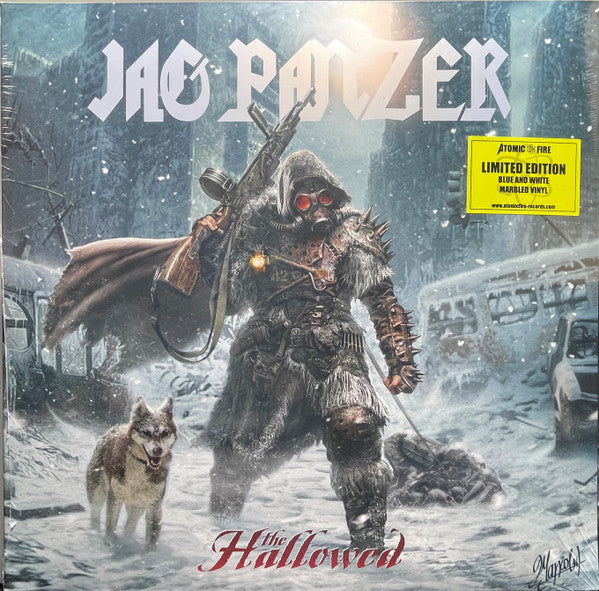 JAG PANZER - HALLOWED (2LP/BLUE & WHITE MARBLED VINYL)