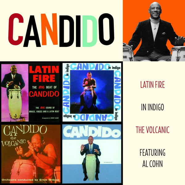 CANDIDO - LATIN FIRE / IN INDIGO / VOLCANIC / FEAT AL COHN