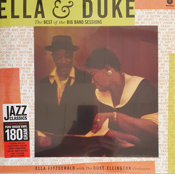 FITZGERALD,ELLA & DUKE ELLINGTON - ELLA & DUKE - THE BEST OF THE BIG BAND SESSIONS