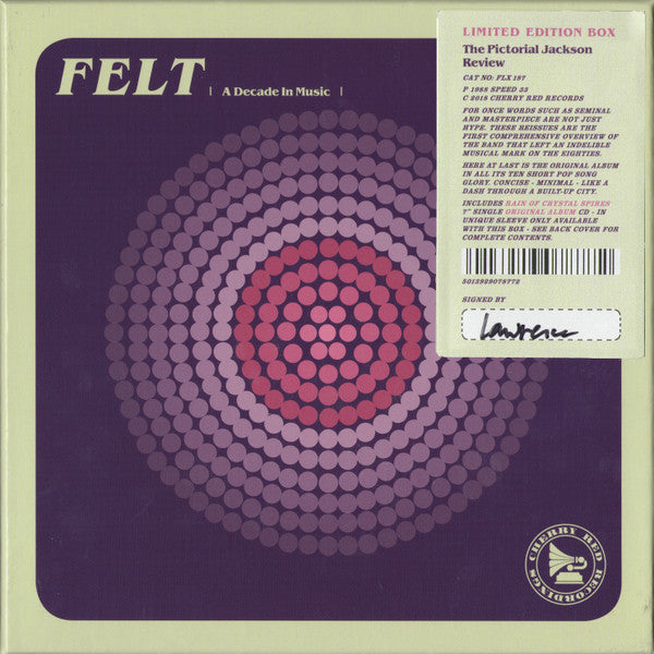 FELT - PICTORIAL JACKSON REVIEW (REMASTERED CD/7 INCH VINYL BOX)