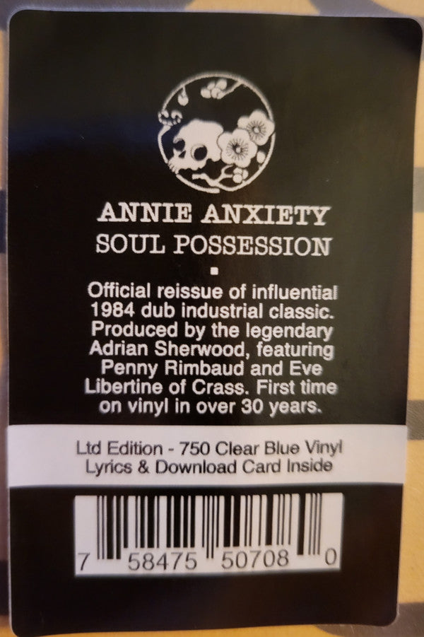 ANNIE ANXIETY - SOUL POSSESSION (CLEAR BLUE VINYL)