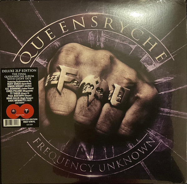 QUEENSRYCHE - FREQUENCY UNKNOWN (RED VINYL/DELUXE)