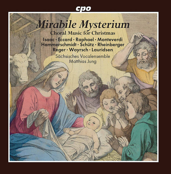 SACHSISCHES VOCALENSEMBLE - SACHSISCHES VOCALENSEMBLE: MIRABILE MYSTERIUM - CHORAL MUSIC FOR CHRISTMAS