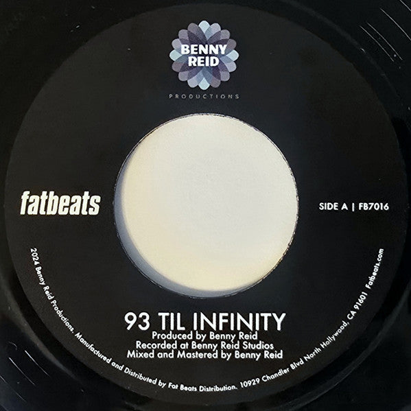 REID,BENNY - 93 TIL INFINITY B/W DAY ONE