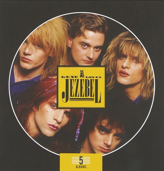 GENE LOVES JEZEBEL - 5 ALBUM BOXSET