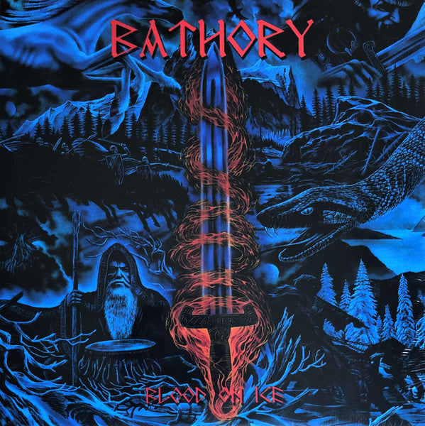 BATHORY - BLOOD ON ICE (2LP/RED VINYL)
