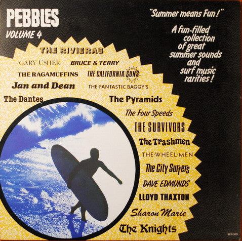 VARIOUS ARTISTS - PEBBLES VOL.4 - SUMMER MEANS FUN / VARIOUS