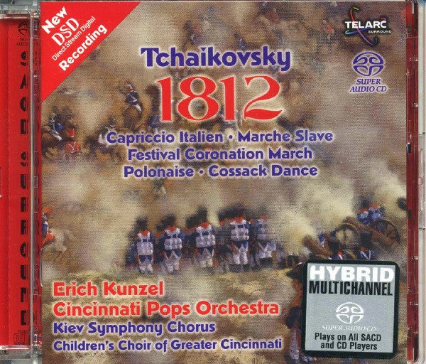 KUNZEL / CINCINNATI POPS - TCHAIKOVSKY: 1812 OVERTURE