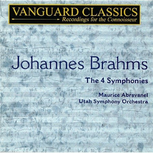 UTAH SYMPHONY ORCHESTRA / ABRAVANEL,MAURICE - BRAHMS: FOUR SYMPHONIES