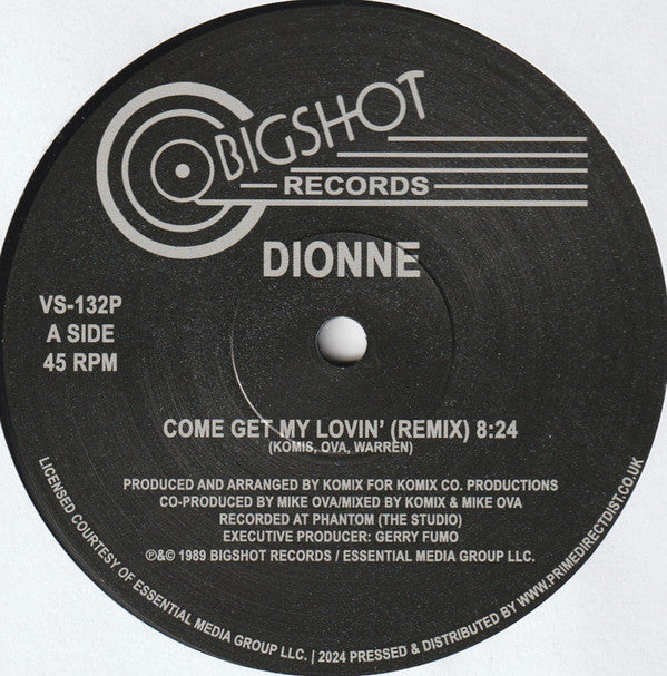 DIONNE - COME GET MY LOVIN