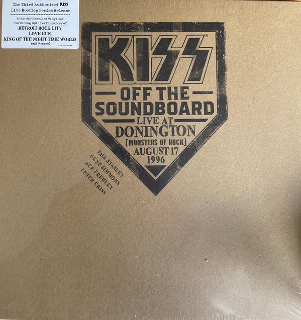 KISS - KISS OFF THE SOUNDBOARD: LIVE IN DONINGTON (FRUIT PUNCH COLORED VINYL/3LP)