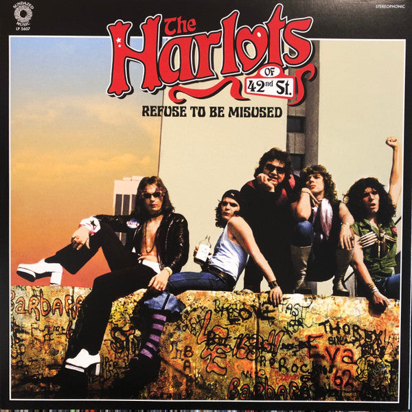 HARLOTS OF 42ND STREET - REFUSE TO BE MISUSED (PINK VINYL)