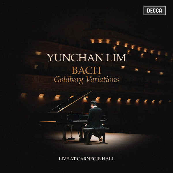 LIM,YUNCHAN - J.S. BACH: GOLDBERG VARIATIONS LIVE AT CARNEGIE HALL, NEW YORK, 2025