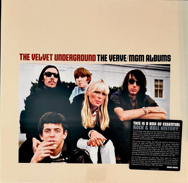 VELVET UNDERGROUND - VERVE / MGM ALBUMS