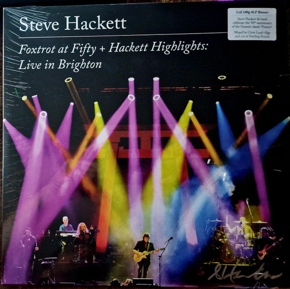 HACKETT,STEVE - FOXTROT AT FIFTY/HACKETT HIGHLIGHTS: LIVE IN BRIGHTON (4LP)