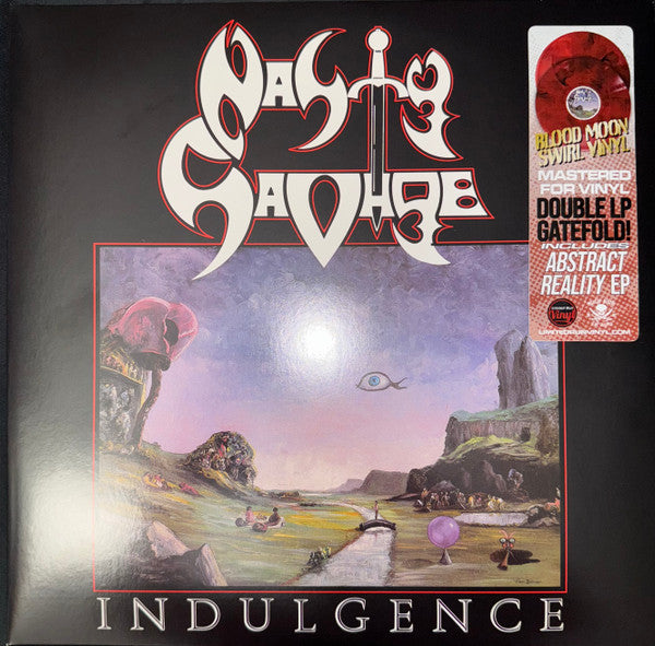 NASTY SAVAGE - INDULGENCE / ABSTRACT REALITY (RED VINYL/2LP)