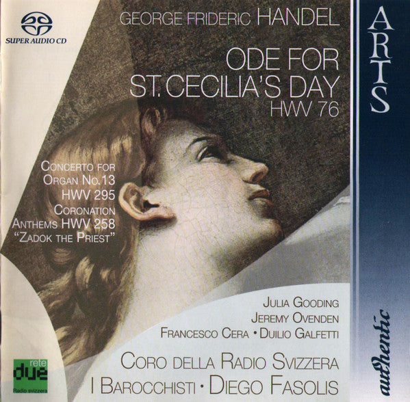 CORO R SWISS I BAROC - HANDEL ODE FOR ST CE
