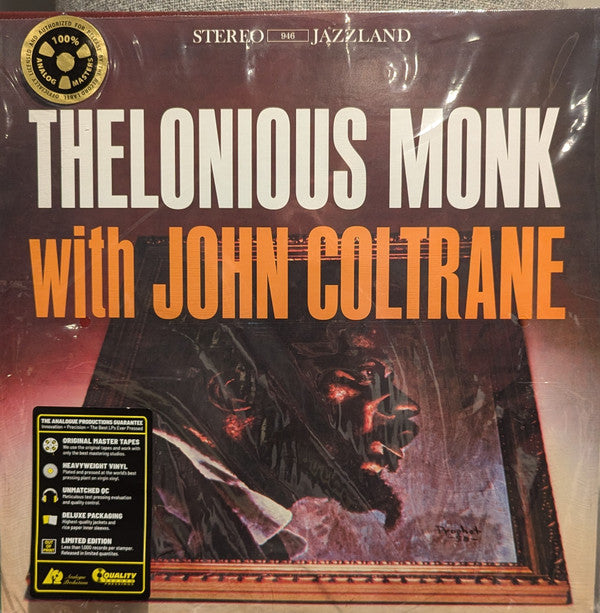 MONK,THELONIOUS & JOHN COLTRANE - THELONIOUS MONK WITH JOHN COLTRANE (180G)