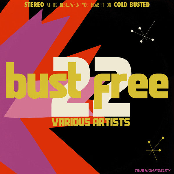 VARIOUS ARTISTS - BUST FREE 22 (180G/MARBLED WHITE & PINK VINYL)