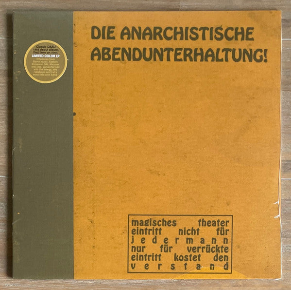 DIE ANARCHISTISCHE ABENDUNTERHALTUNG - #1