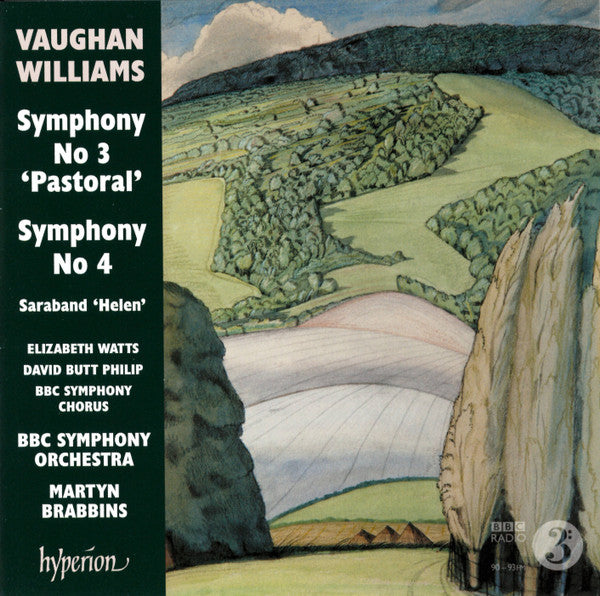 BBC SYMPHONY ORCHESTRA & MARTYN BRABBINS - VAUGHAN WILLIAMS: SYMPHONIES NOS.3 & 4
