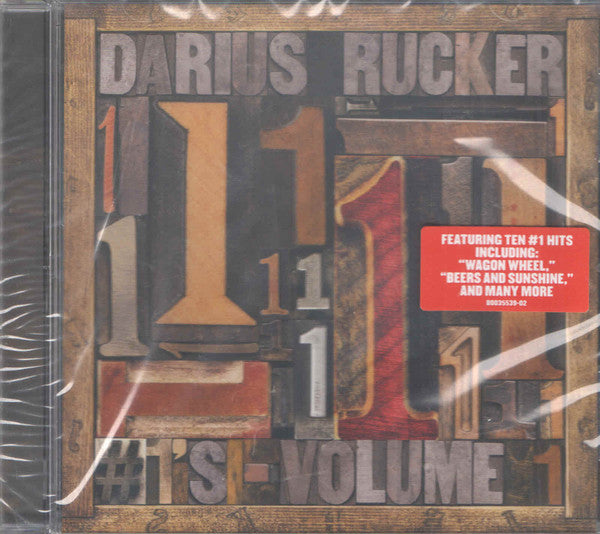 RUCKER,DARIUS - #1'S - VOLUME 1