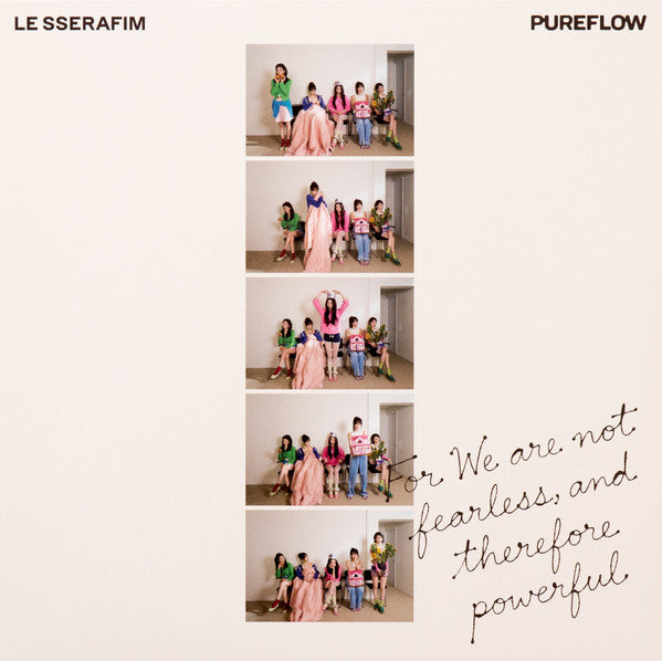 LE SSERAFIM - PUREFLOW PT.1 (2ND STUDIO ALBUM/ELECTRIC YELLOW GLITTER VINYL)