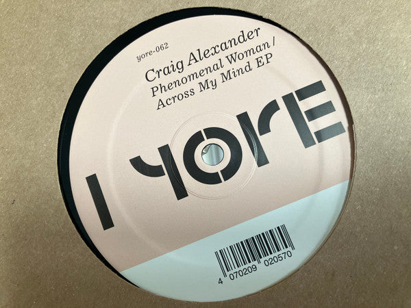 ALEXANDER,CRAIG - PHENOMENAL WOMAN/ACROSS MY MIND