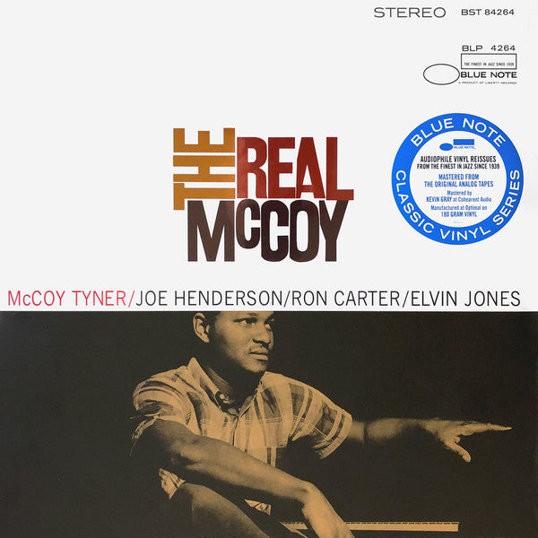 TYNER,MCCOY - REAL MCCOY (BLUE NOTE CLASSIC VINYL SERIES LP)
