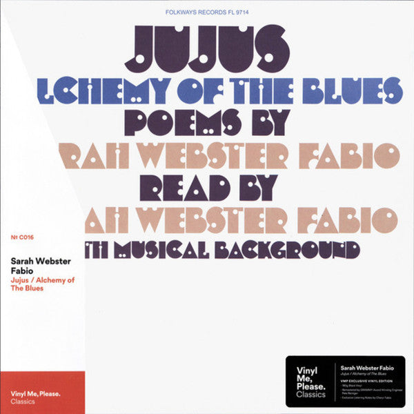 FABIO SARAH WEBSTER - JUJUS/ALCHEMY OF THE BLUES: POEMS BY SARAH WEBSTER FABIO