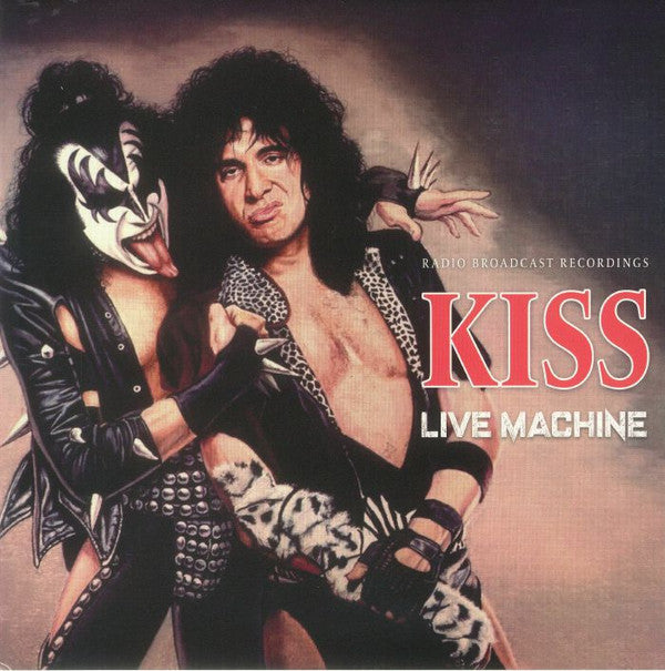 KISS - LIVE MACHINE (TRANSPARENT & SPLATTER VINYL)