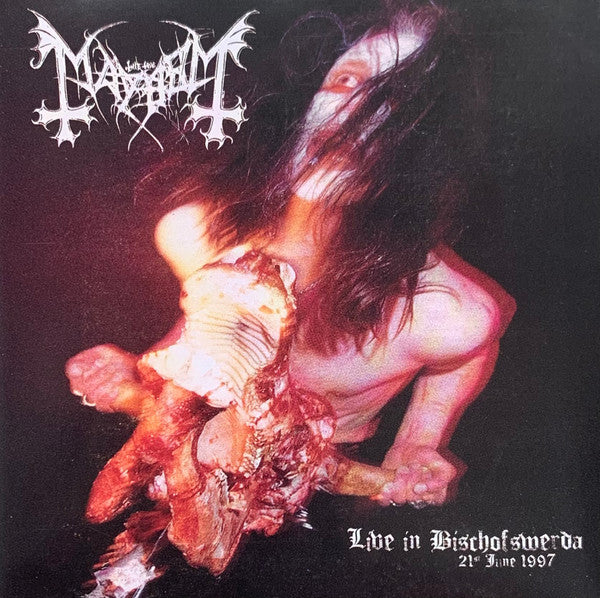 MAYHEM - LIVE IN BISCHOFSWERDA