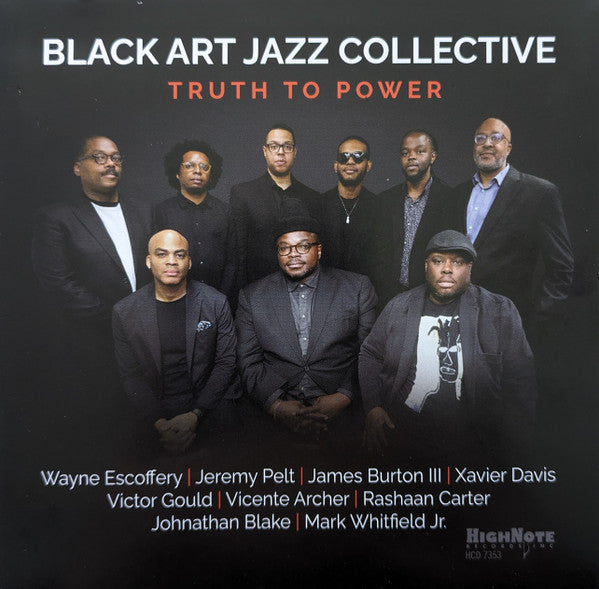 BLACK ART JAZZ COLLECTIVE - TRUTH TO POWER