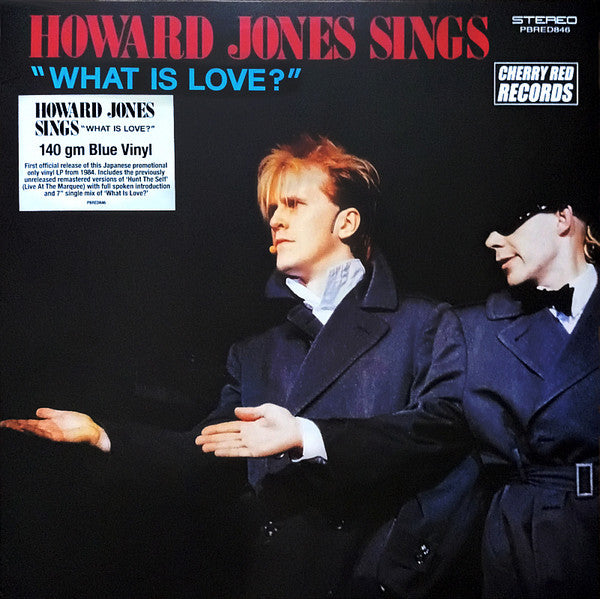 JONES,HOWARD - HOWARD JONES SINGS WHAT IS LOVE? (BLUE VINYL)