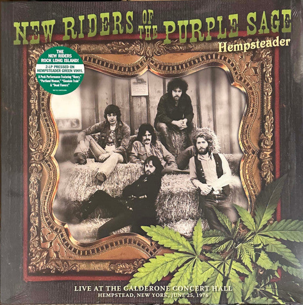 NEW RIDERS OF THE PURPLE SAGE - HEMPSTEADER: LIVE AT THE CALDERONE CONCERT HALL, HEMPSTEAD, NEW YORK, 6/25/1976 (2LP/GREEN VINYL)