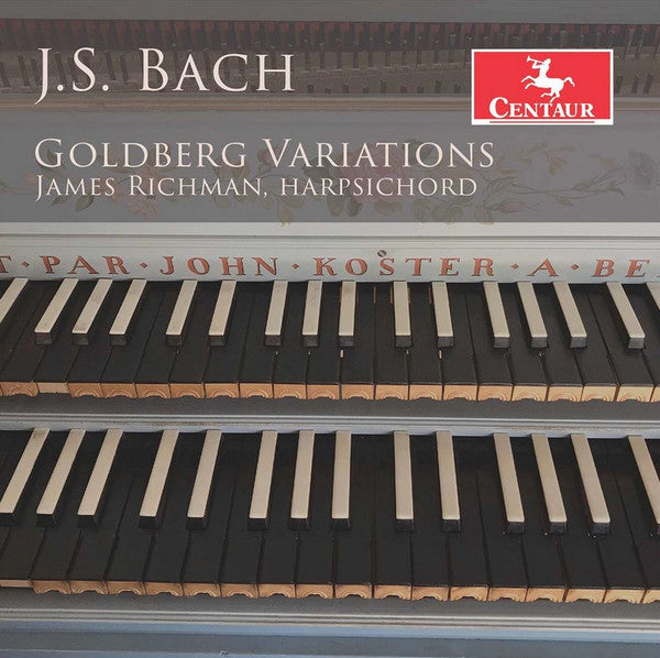 RICHMAN,JAMES - BACH: GOLDBERG VARIATIONS
