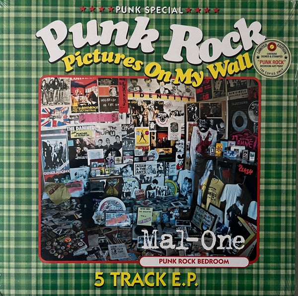 MAL-ONE - PUNK ROCK PICTURES ON MY WALL