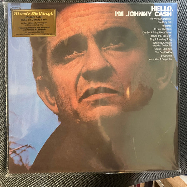 CASH JOHNNY - HELLO I'M JOHNNY CASH (BLUE VINYL/180G)